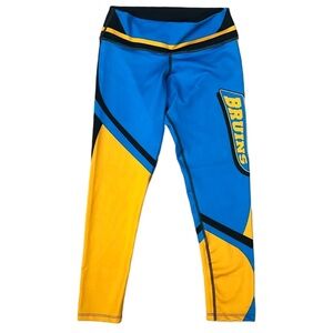 UCLA Bruins women’s athletic leggings blue gold one size athleisure